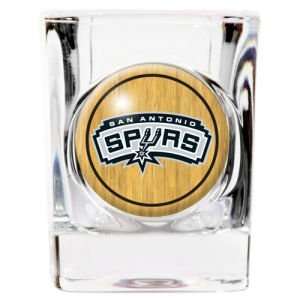  San Antonio Spurs 35mm Square Shotglass: Sports & Outdoors