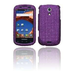  Samsung SPH D700 Epic 4G Full Diamond Case   Purple: Cell 