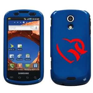  SAMSUNG GALAXY S EPIC 4G D700 RED HURLEY HEART ON A BLUE 
