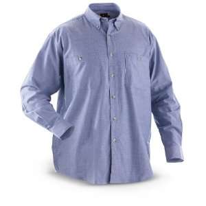  Browning Long   sleeved Chambray Shirt: Sports & Outdoors
