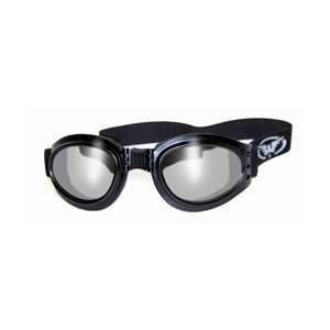  Adventure clear mirrored motorcycle goggles foldable 