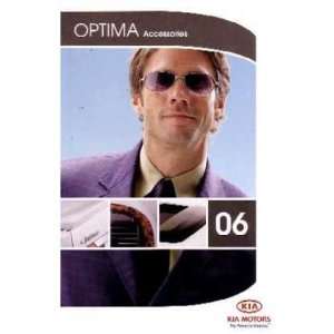  2006 KIA OPTIMA Accessories Sales Brochure Book 