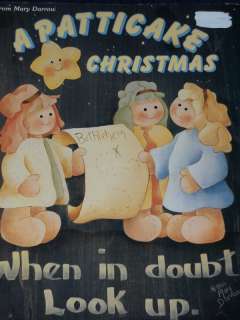 Christmas Santa Angel Babys 1st by Darrow Tole Book  