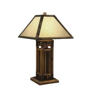   Table Lamp in Homestead Alder Bulb Type Fluorescent