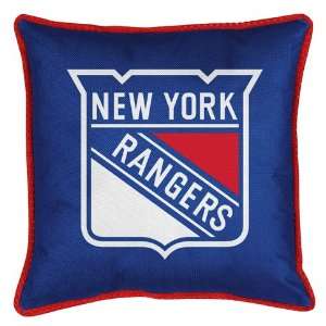 NHL New York Rangers Pillow   Sidelines Series  Sports 