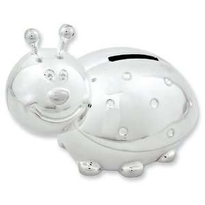  Silver plated Lady Bug Bank Jewelry