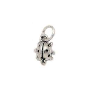    Sterling Silver Small Lady Bug Charm: West Coast Jewelry: Jewelry