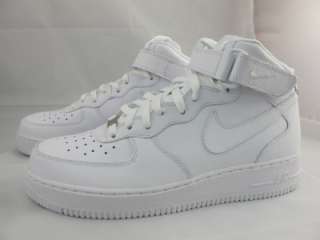 NEW MENS NIKE AIR FORCE 1 MID 07 315123 111 WHITE  