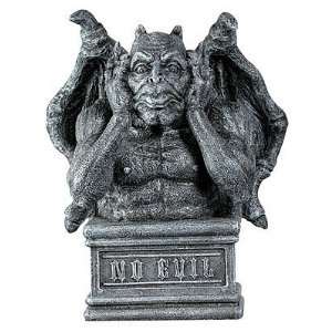  Gargoyle Deimos Hear No Evil Gothic Sculpture Statue