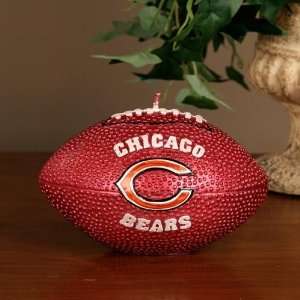  Chicago Bears Wax Football Candle: Sports & Outdoors