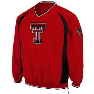  Texas Tech Red Raiders Scarlet Hardball Pullover Jacket 