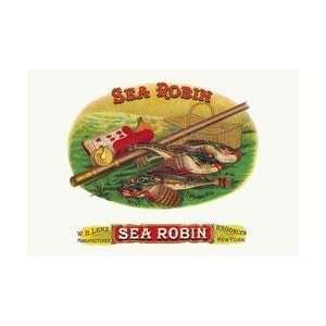  Sea Robin Cigars 12x18 Giclee on canvas