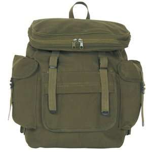    Fox Medium European Rucksack Backpack Olive Drab