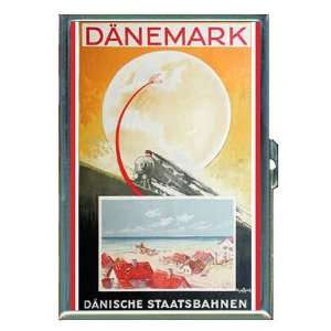   Denmark Germany Retro ID Holder Cigarette Case or Wallet Made in USA