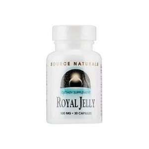  SOURCE NATURALS Royal Jelly 500mg 30 CAP: Health 