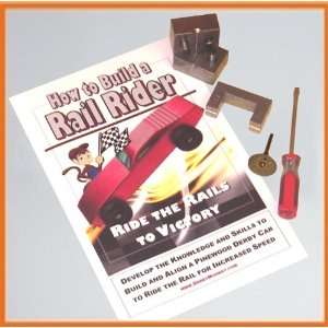    Ultimate Rail Rider Kit for Pinewood Derby Cars: Toys & Games