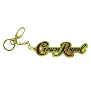   Licensed Crown Royal Gold Keychain Key Chain: Home & Kitchen