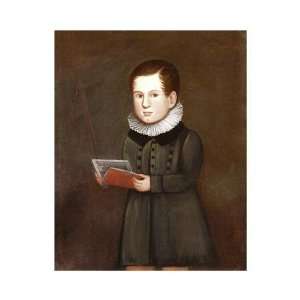  Zedekiah Belknap   Portrait Of A Young Boy, Circa 1830 