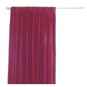  JC Penney Pole Top Curtain Hamton Cranberry 80L
