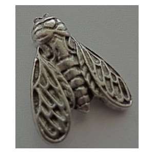 FREE SHIPPING* T138AS Antique Silver Large Closed Wing Bee Push Pins 