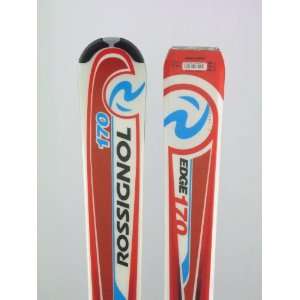 Used Rossignol Edge Liberty Shape Ski with Binding 170cm 