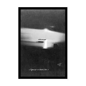  Moonlight on the Bering Sea 20x30 poster
