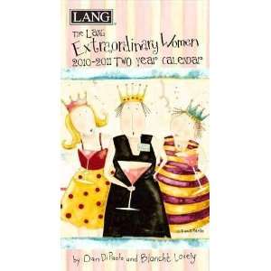 2010 Lang Extraordinary Women 2 Year Monthly Pocket Planner Calendar 