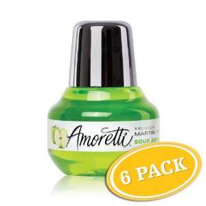 Amoretti 6 Pack Martini Sour Apple Cocktail Mix (4 fl oz)  