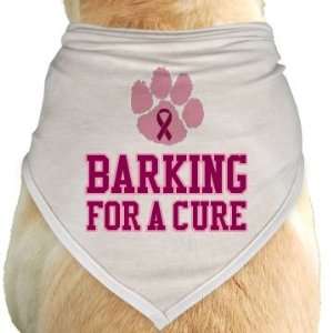  Barking For A Cure Custom Dog Bandana