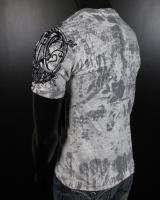 NWT Mens AFFLICTION T Shirt DELUXE in Vintage White  