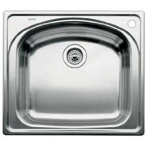  Blanco 440250 25 S. Steel Single Bowl Drop in Sink: Home 