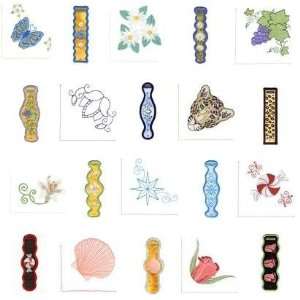  OESD Embroidery Machine Designs CD LINEN & NAPKIN RINGS 
