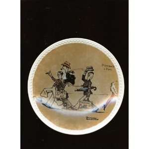  Norman Rockwell Plate (Promenade a Paris) Everything 