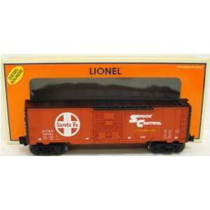  Lionel O 27 Boxcar with Diesel TrainSounds Santa Fe 