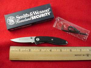 SMITH & WESSON CK107 HOMELAND SECURITY 1ST RUN KNIFE  