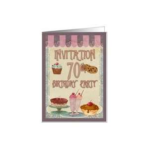   : 70th Birthday Party   Cakes, Cookies, Ice Cream Card: Toys & Games