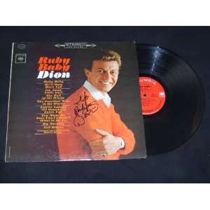 Dion DiMucci Ruby Baby   Beautiful Hand Signed Autographed Record 
