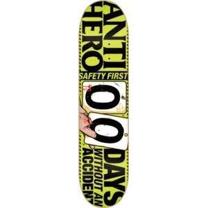 Anti Hero Safety First Lg Skateboard Deck   8.5 x 32.18  
