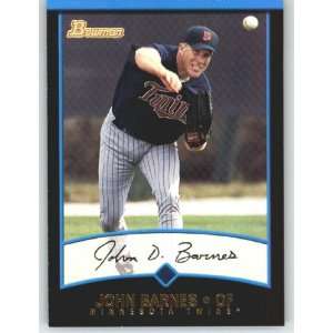  2001 Bowman #169 John Barnes   Minnesota Twins (Baseball 