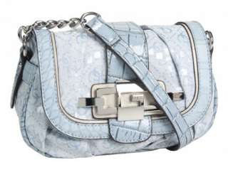   Handbag Premier Mini Crossbody Flap Blue SI280379 4G LOGO CROC PURSE