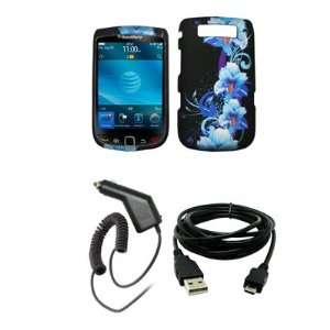   + Car Charger (CLA) + USB Data Cable for AT&T BlackBerry Torch 9800