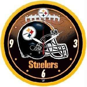  Pittsburgh Steelers NFL Round Wall Clock by Wincraft 