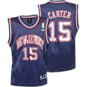  Vince Carter Reebok NBA Replica Navy New Jersey Nets Youth 