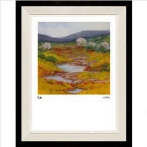 Mountain Stream I Framed Print   Kim Coulter Mat Color: White Floater 