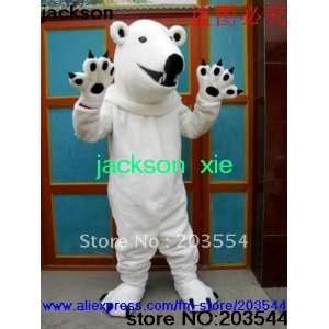  polar bear mascot costume halloween costume christmas 
