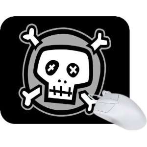  Rikki Knight Cartoon Skull and Bones Mouse Pad Mousepad 