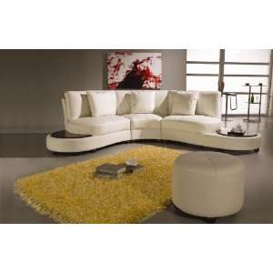  Modern Furniture  VIG  EV 2229 Contemporary White Leather 