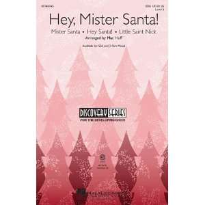  Hey, Mister Santa   SSA Choral Sheet Music Musical 