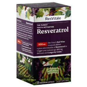  ResVitale Resveratrol 30 capsules