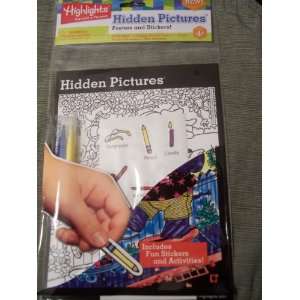  Highlights Hidden Pictures ~ Posters N Stickers Toys 